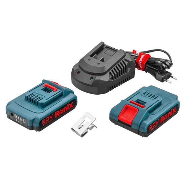 Kit Taladro percutor sin escobillas 20 V 13 mm 45 Nm  Modelo: 8900k - Image 10