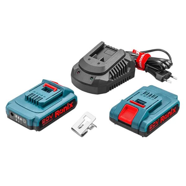 Kit Taladro percutor sin escobillas 20 V 13 mm 55 Nm  Modelo: 8905k - Image 10
