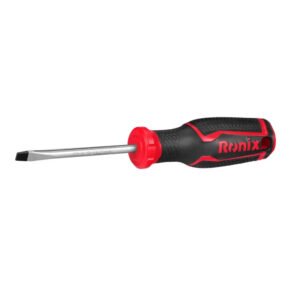 Destornillador de punta plana con mango de plástico de 5 x 75 mm     Modelo: RH-2741