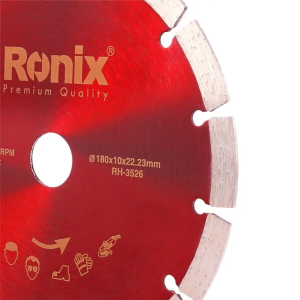 Disco de Corte para Granito y Mármol Prensado en Caliente 180mm   Modelo : RH-3526 - Image 3