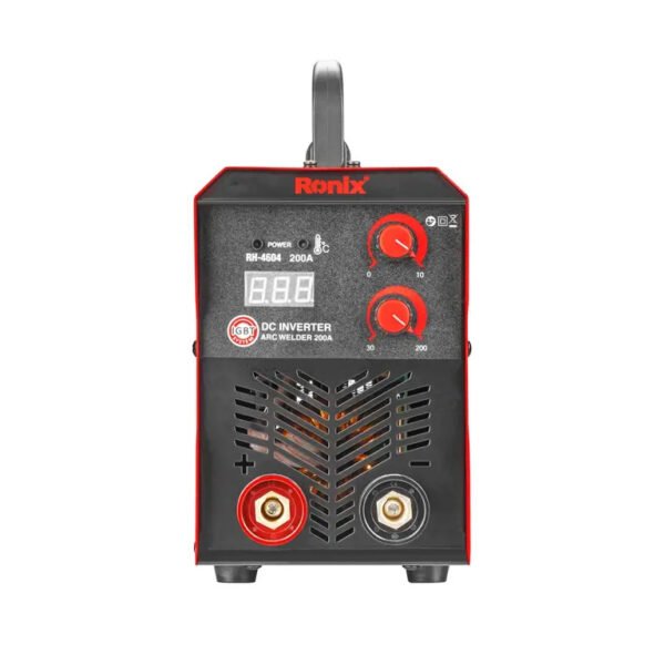 Inversor de soldadura de arco de CC de 200 A con turboventilador    Modelo: RH-4604 - Image 2