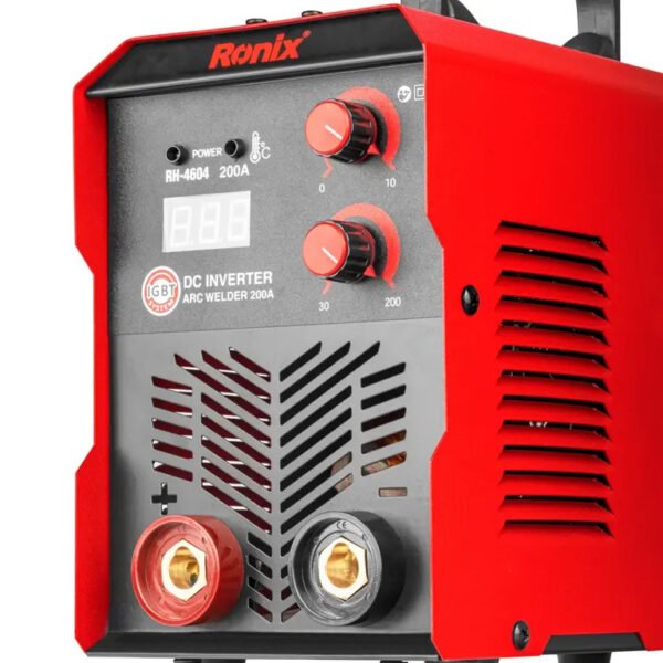 Inversor de soldadura de arco de CC de 200 A con turboventilador    Modelo: RH-4604 - Image 4