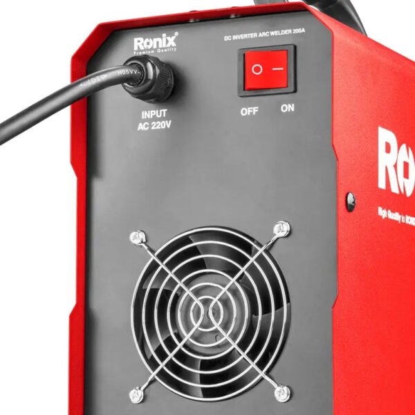 Inversor de soldadura de arco de CC de 200 A con turboventilador    Modelo: RH-4604 - Image 5