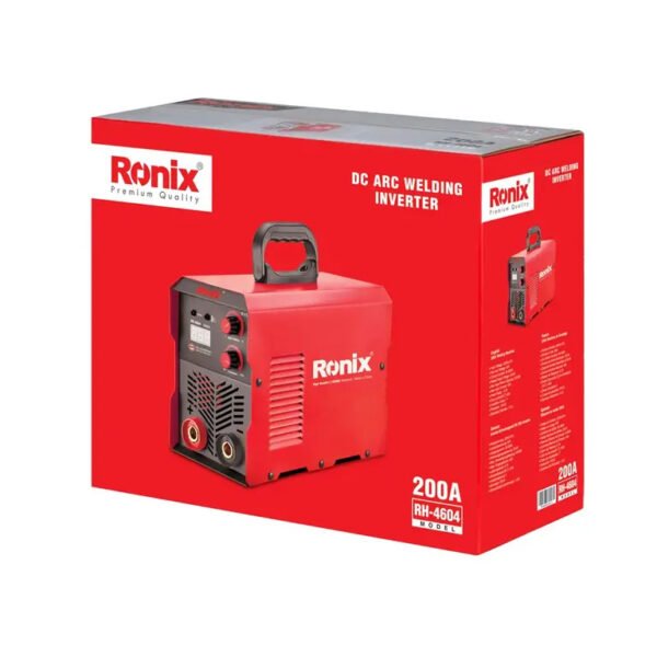 Inversor de soldadura de arco de CC de 200 A con turboventilador    Modelo: RH-4604 - Image 9