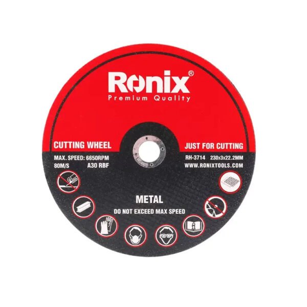 Rueda de corte 230x3x22,2mm    Modelo: RH-3714