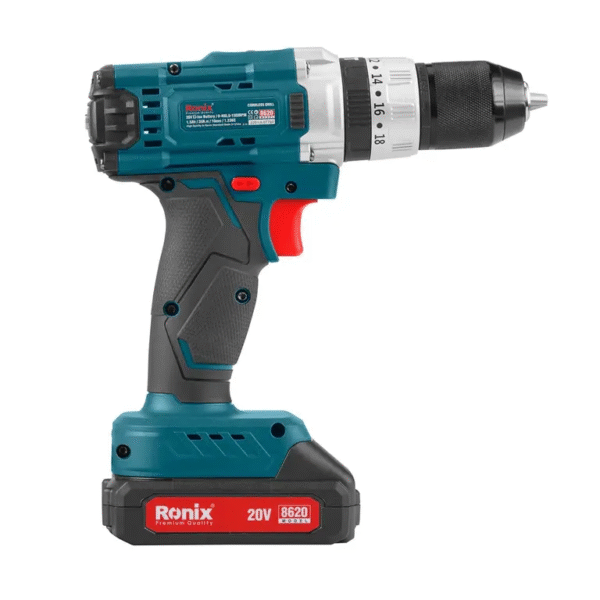 Taladro atornillador inalámbrico de 20 V, 10 mm, 35 Nm     Modelo: 8620